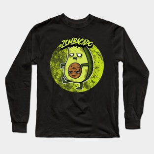 Zombacado Graphic Long Sleeve T-Shirt